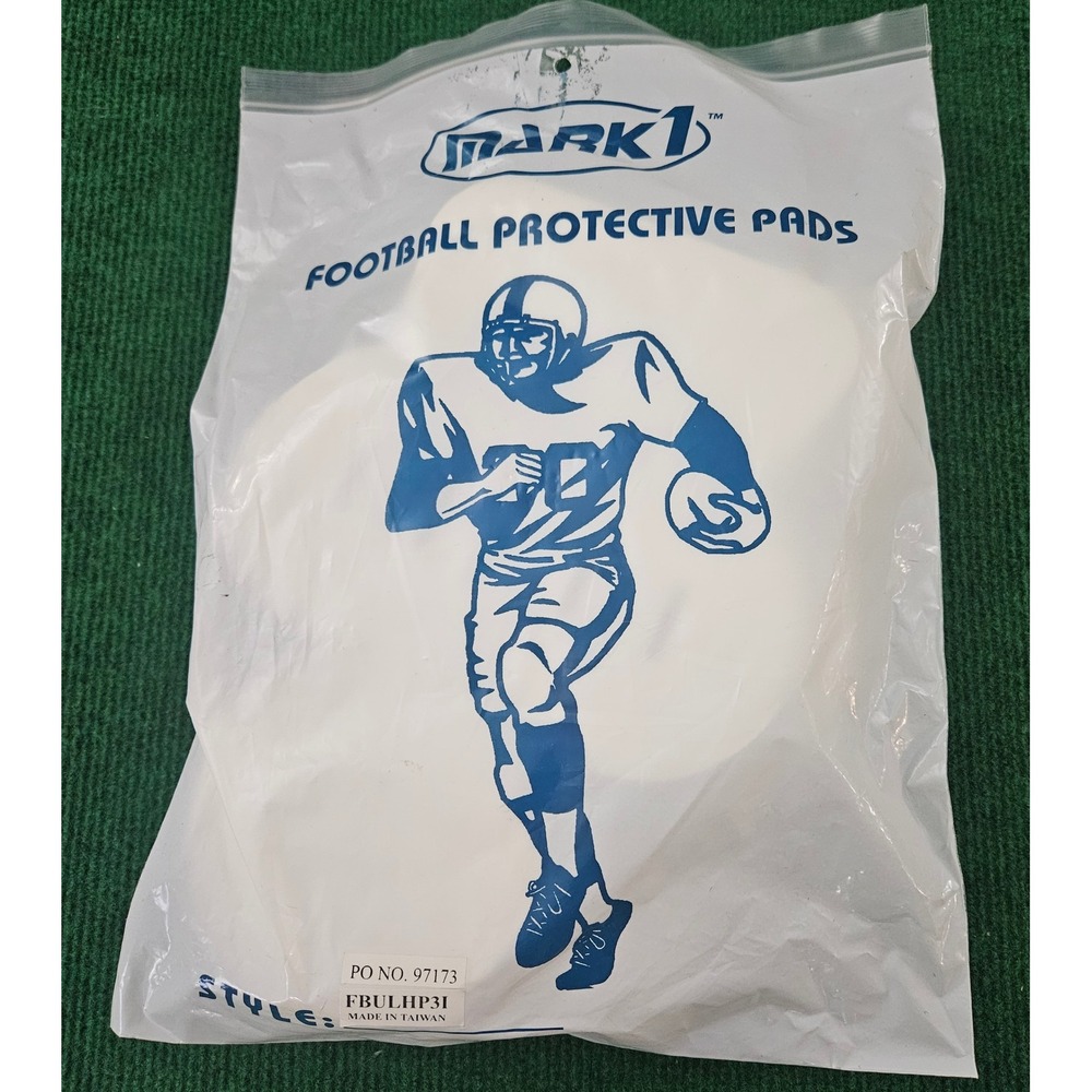 Mark 1 Football Protective Pads Kit Shoulder Rib Pads 97173 Made in Taiwan